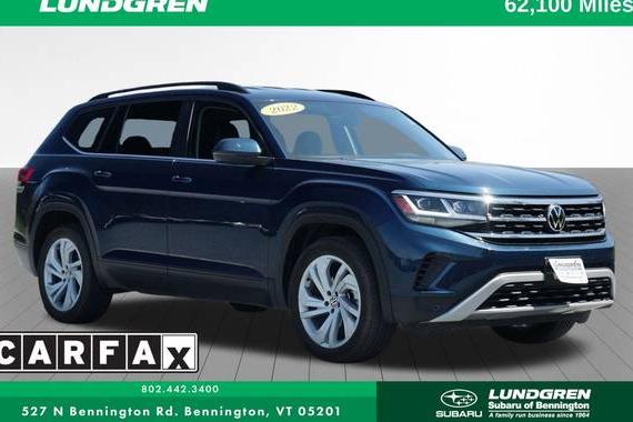 VOLKSWAGEN ATLAS 4MOTION 2022 1V2HR2CA5NC542658 image